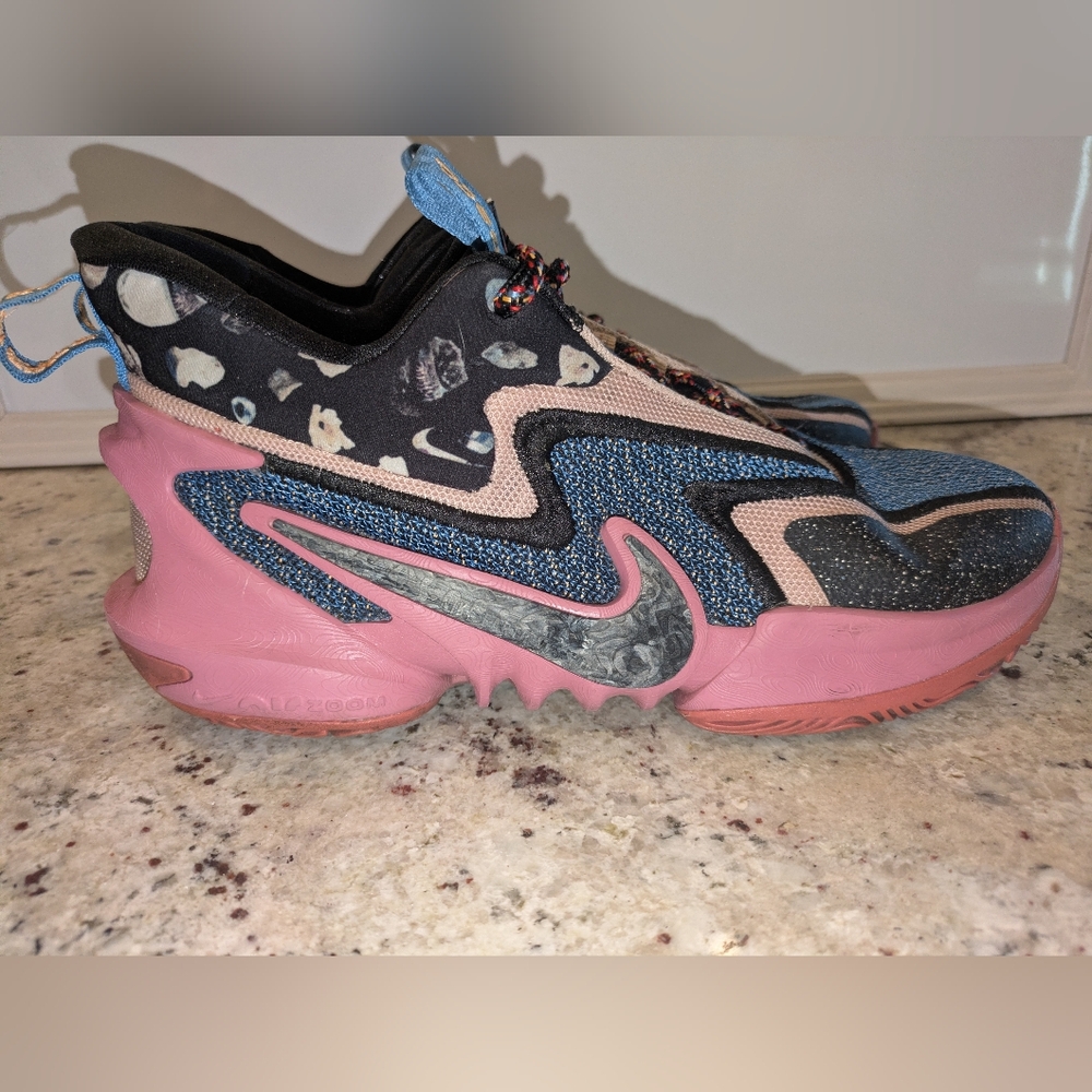 Nike Cosmic Unity 2 DH1537-602 Basketball Shoes Pink Multicolor Men's Size 8